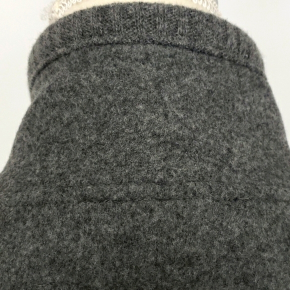 Jones New York Signature Wool/Nylon Grey Car Coat Jacket Lightweight Unlined EUC - Picture 5 of 16